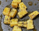 なんちゃって…大学芋♡高野豆腐作り方6写真