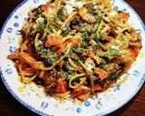 絶品☆ほうれん草とベーコンのトマトパスタ作り方6写真