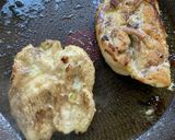 チキンステーキ乗せシーザーサラダ作り方10写真