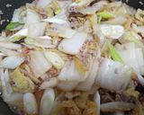 癖になる！白菜とひき肉の甘味噌ピリ辛炒め作り方8写真