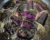 ナスの味噌生姜煮浸し作り方1写真