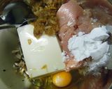 鶏と豆腐のふわふわ焼き作り方2写真