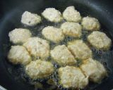 鶏と豆腐のふわふわ焼き作り方4写真