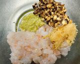 春雨入り海老ニラ餃子作り方2写真