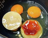 炊飯器でプリンケーキ作り方1写真