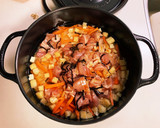 切って炊くだけ☆鶏のしっとり炊き込みご飯作り方4写真