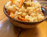 切って炊くだけ☆鶏のしっとり炊き込みご飯作り方6写真