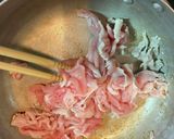 豚肉とごぼうの玉蒟蒻甘煮作り方3写真