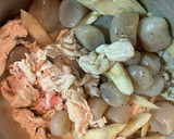 豚肉とごぼうの玉蒟蒻甘煮作り方4写真