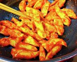 鶏むね肉のマヨ・コチュ丼。作り方4写真