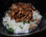 ナラタケ甘辛煮の大根おろし和え作り方4写真
