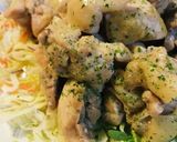 鶏肉専科●鶏もも肉の生姜レモン炒め作り方2写真