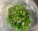 お手軽!小松菜としらすのご飯作り方2写真