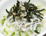 お手軽！小松菜としらすのご飯作り方3写真