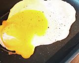 【ズボラ飯】目玉つぶしトースト【時短】作り方3写真