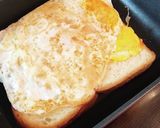 【ズボラ飯】目玉つぶしトースト【時短】作り方5写真