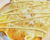【ズボラ飯】目玉つぶしトースト【時短】作り方6写真