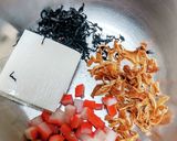 巾着に詰めて白だしで煮るだけよ～♡作り方2写真