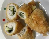 鶏肉のフライ残りの卵とじ作り方1写真