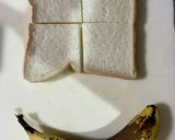 我が家の完熟バナナパン(バナナトースト)作り方1写真