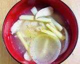 酢と塩胡椒！あっさりなのに旨み沢山スープ作り方7写真