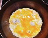 アスパラ菜と卵焼きの味噌汁作り方2写真