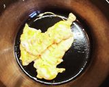 アスパラ菜と卵焼きの味噌汁作り方3写真