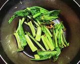 アスパラ菜と卵焼きの味噌汁作り方5写真