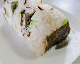 枝豆と塩昆布と天かすのおにぎり作り方3写真