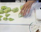 パウンドケーキ型で♪カエルのちぎりパン作り方2写真