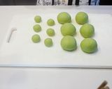 パウンドケーキ型で♪カエルのちぎりパン作り方3写真