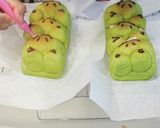 パウンドケーキ型で♪カエルのちぎりパン作り方11写真