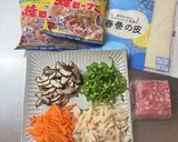 春巻きbyケンミンの焼きビーフン作り方1写真
