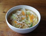 餡かけ野菜うどん作り方6写真