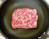 焼き牛丼♪バター風味作り方2写真