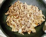 焼き牛丼♪バター風味作り方4写真