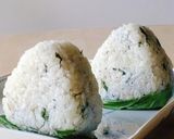 パリおにぎり★しらすとバジル★食中毒予防作り方4写真