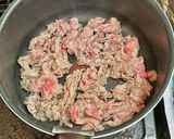 里芋と牛肉の甘辛煮作り方2写真
