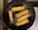 超簡単☆なっとう春巻き♪♪作り方3写真
