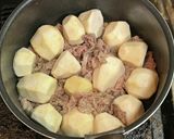 里芋と牛肉の甘辛煮作り方3写真