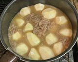 里芋と牛肉の甘辛煮作り方4写真