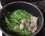 アサリと水菜のさっと煮作り方2写真