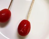 さくらんぼミニトマト　　　パスタでできる作り方3写真