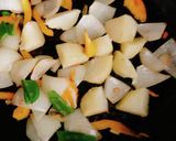 味噌、中濃ソース、カレー粉で野菜炒め作り方5写真
