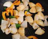 味噌、中濃ソース、カレー粉で野菜炒め作り方7写真
