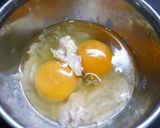 簡単！ツナちくわの厚焼き玉子作り方3写真