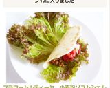 フラワートルティーヤ 小麦粉ソフトシェル作り方10写真