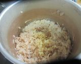 コッヘル利用　古々米で炊き込みご飯作り方6写真