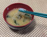 ライスペーパーdeさっぱり梅干海藻スープ作り方8写真