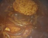 ハヤシソースハンバーグ作り方4写真